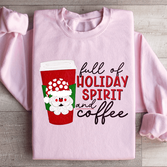 Full Of Holiday Spirit And Coffee