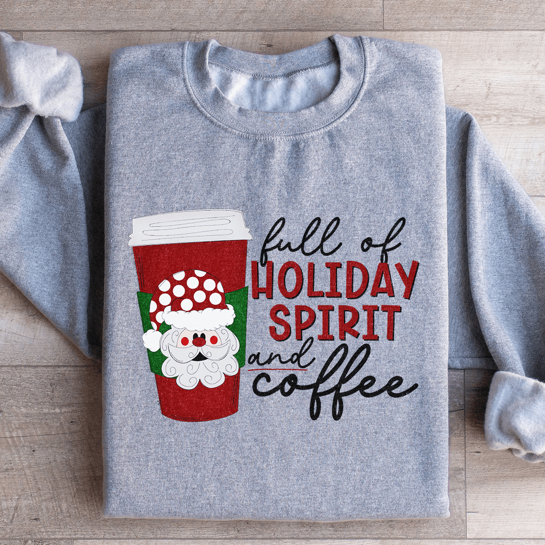Full Of Holiday Spirit And Coffee