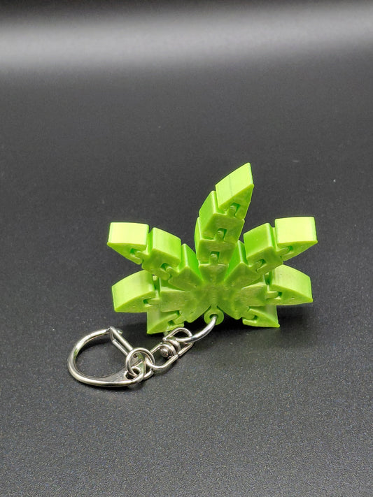 Pot Leaf Keychain