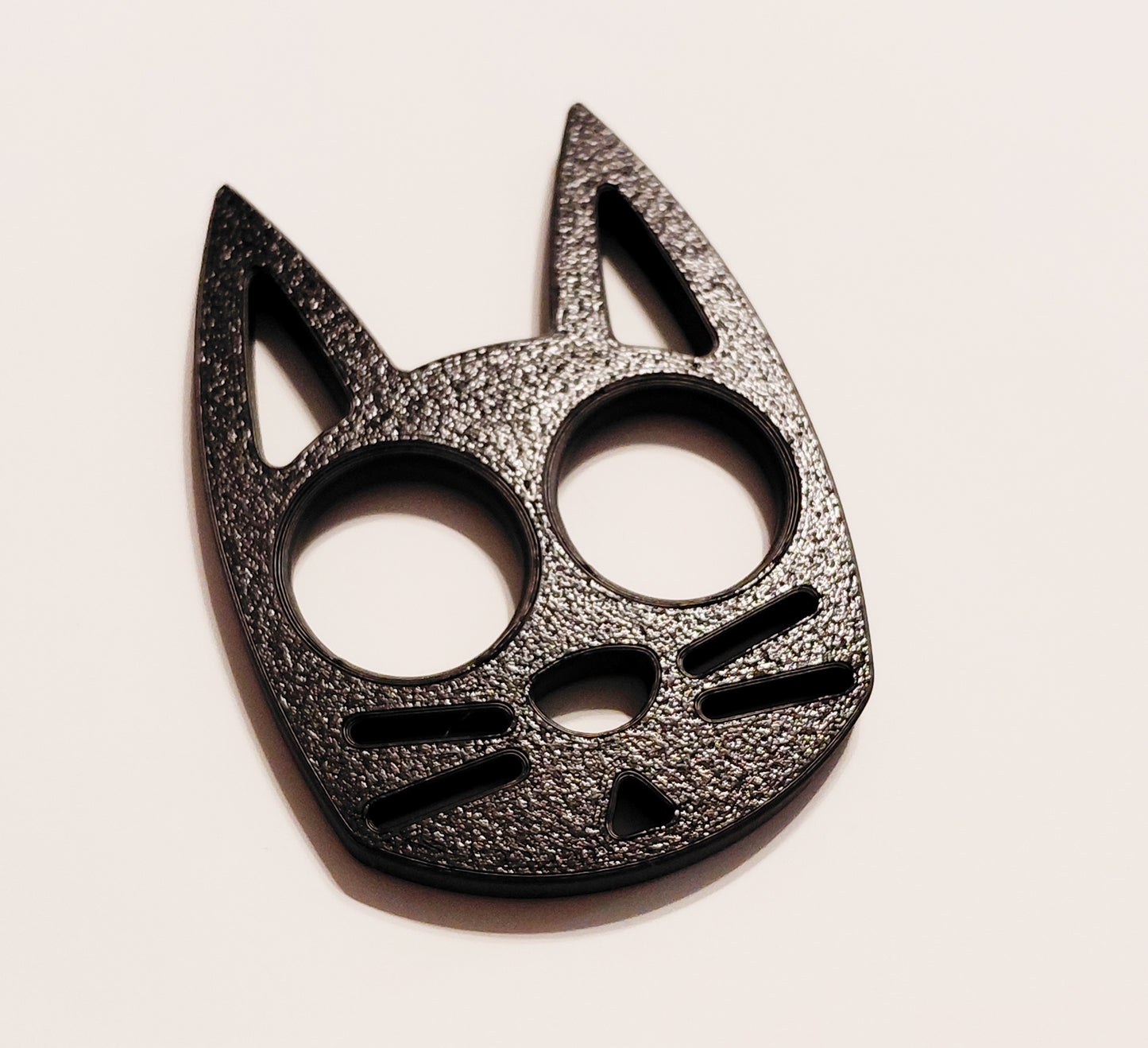 1Kitty 2 Finger Ring Keychain