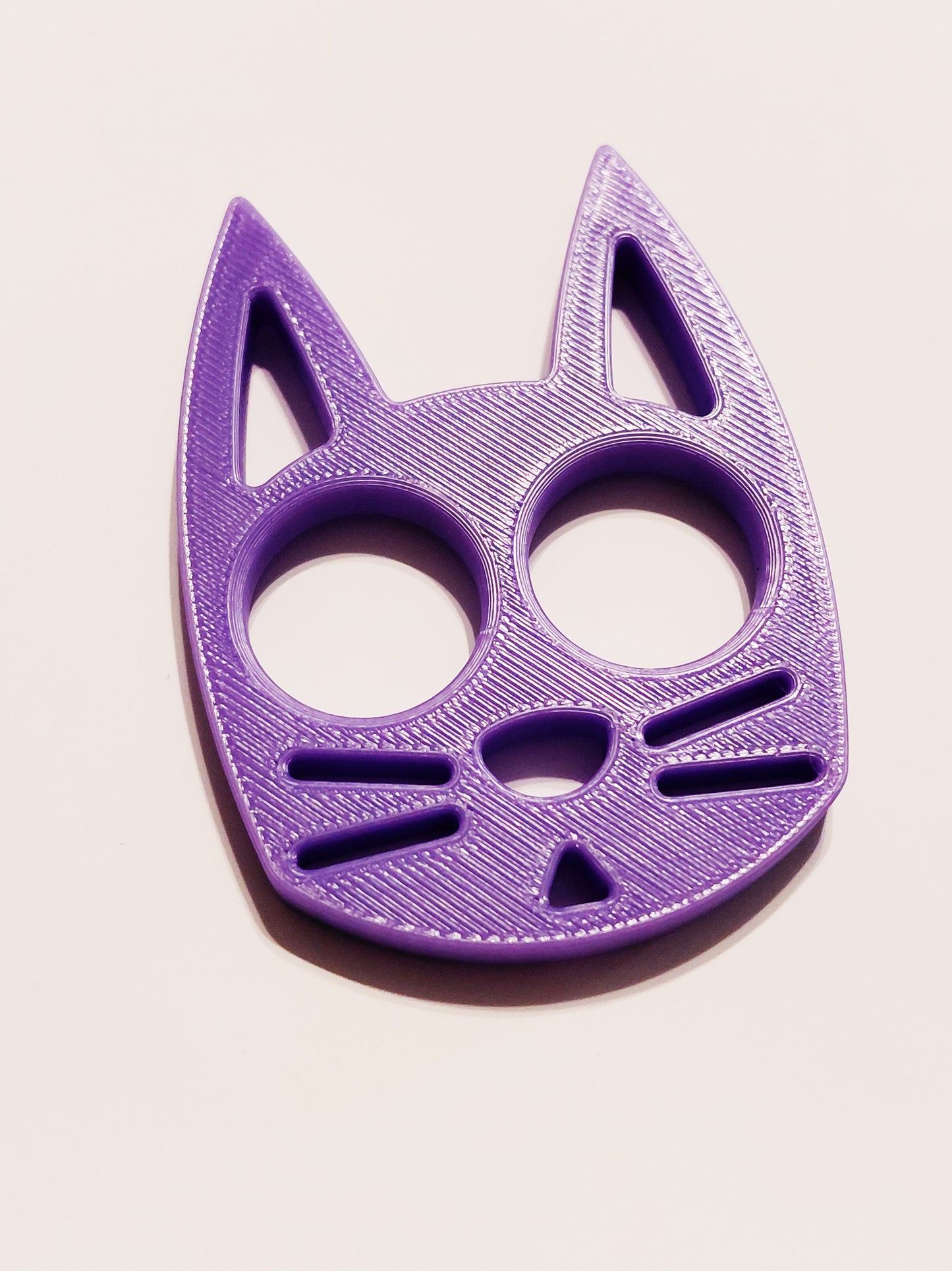 1Kitty 2 Finger Ring Keychain