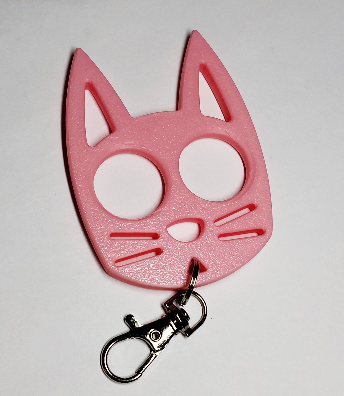 1Kitty 2 Finger Ring Keychain