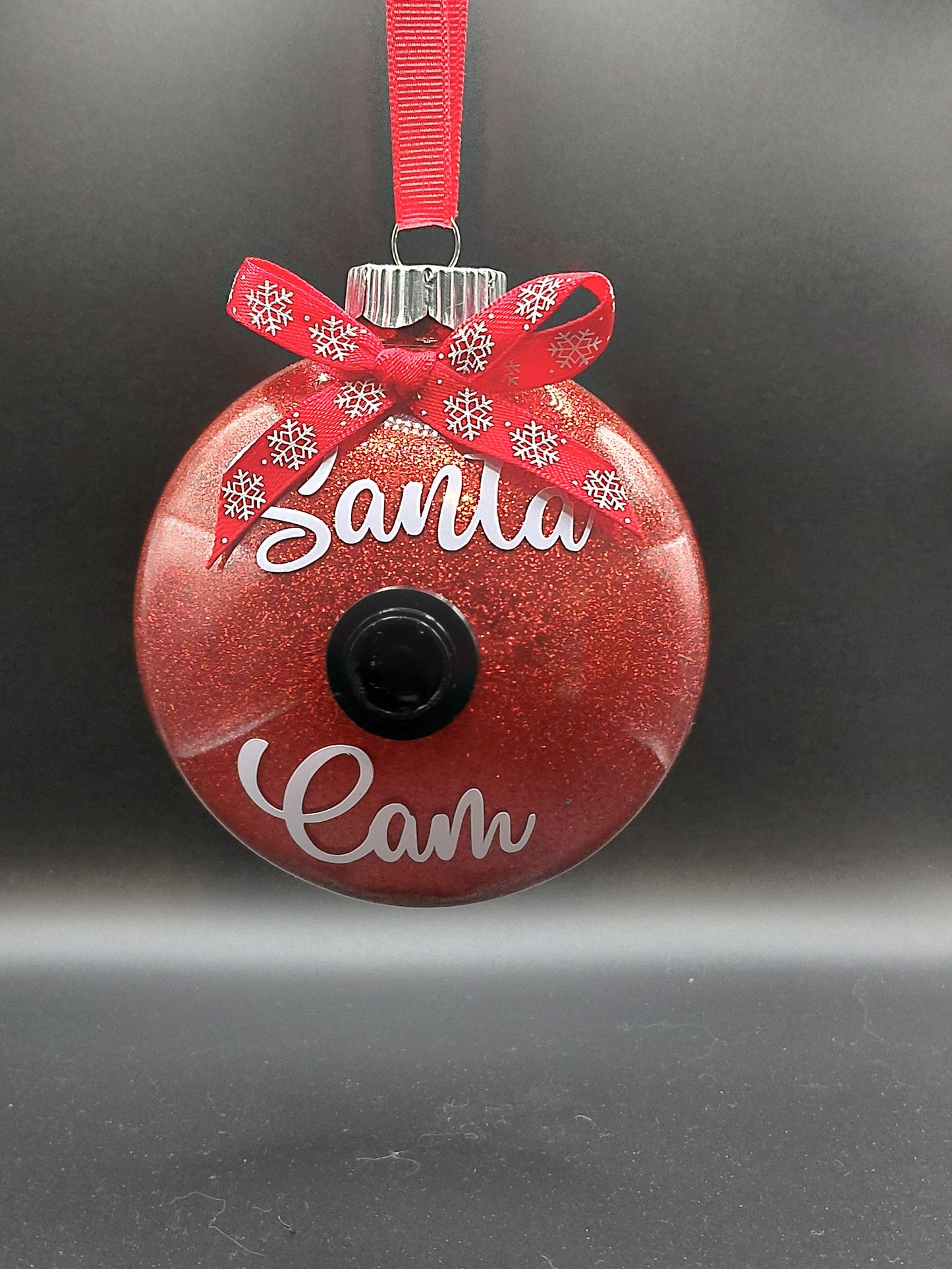 2. Santa cam ornament | Christmas decorations
